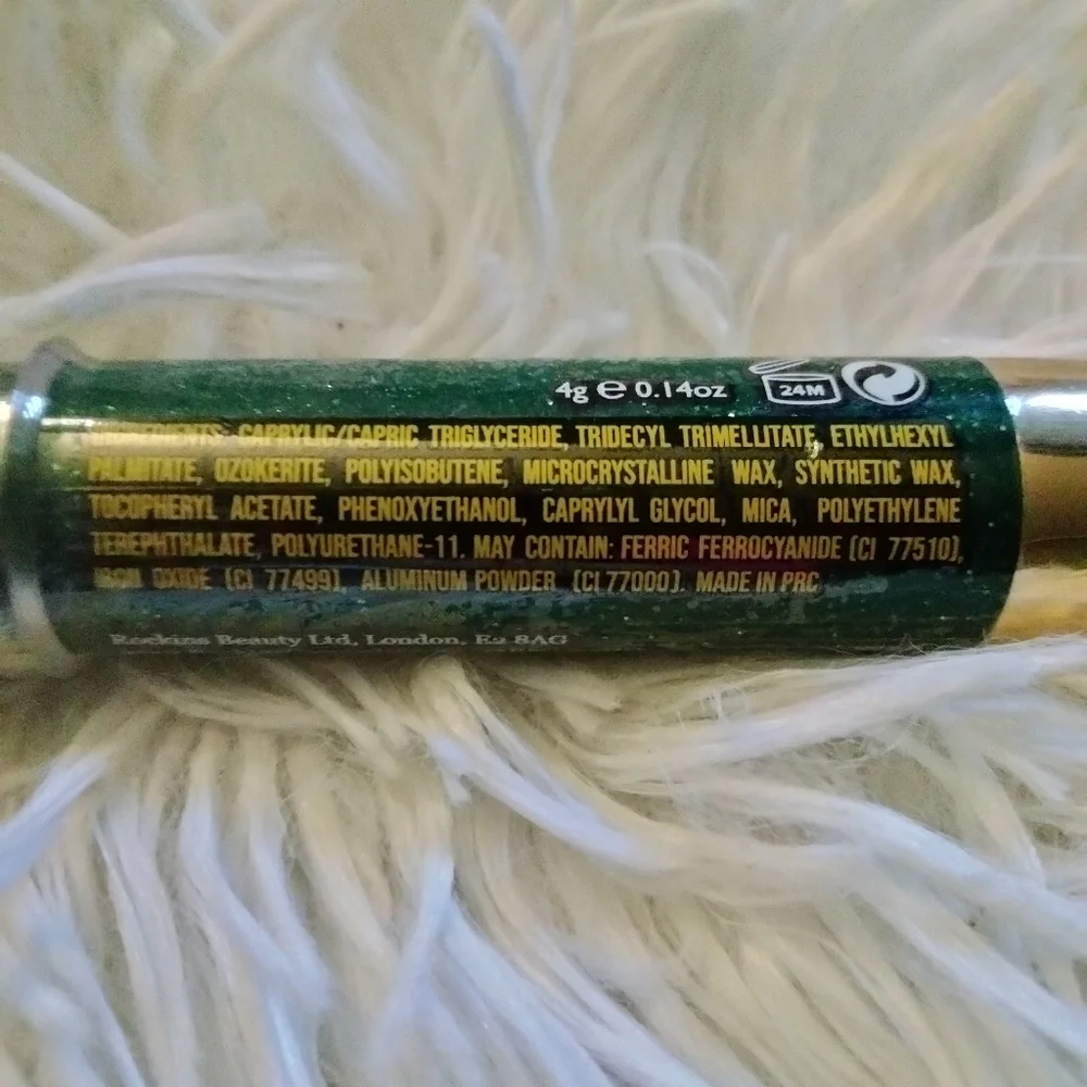 🆕 Rockins Cosmetics Glitter Gel Green Eye Pen